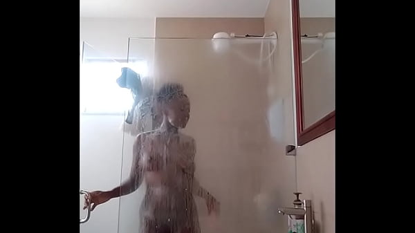 They Said Don't Drop Soap But Ebony Girl In The Shower Dropped The Dildo Dick OMG LOL - Mastermeat1