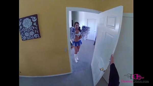 Cheerleader Goes To The Pros