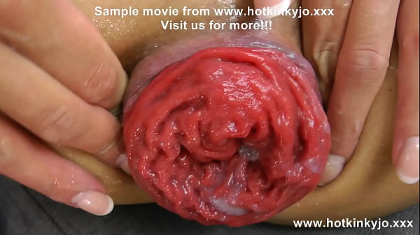 Download Video - Hotkinkyjo fuck red dildo from mrhankey & extreme prolapse on the sofa