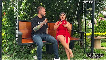 Blonde Colombian Naty Delgado has a podcast that ends with outdoor sex - Brian Evansx