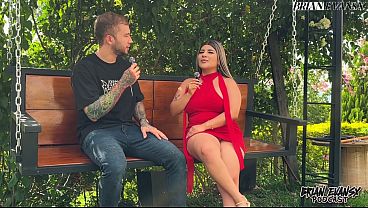 Blonde Colombian Naty Delgado has a podcast that ends with outdoor sex - Brian Evansx