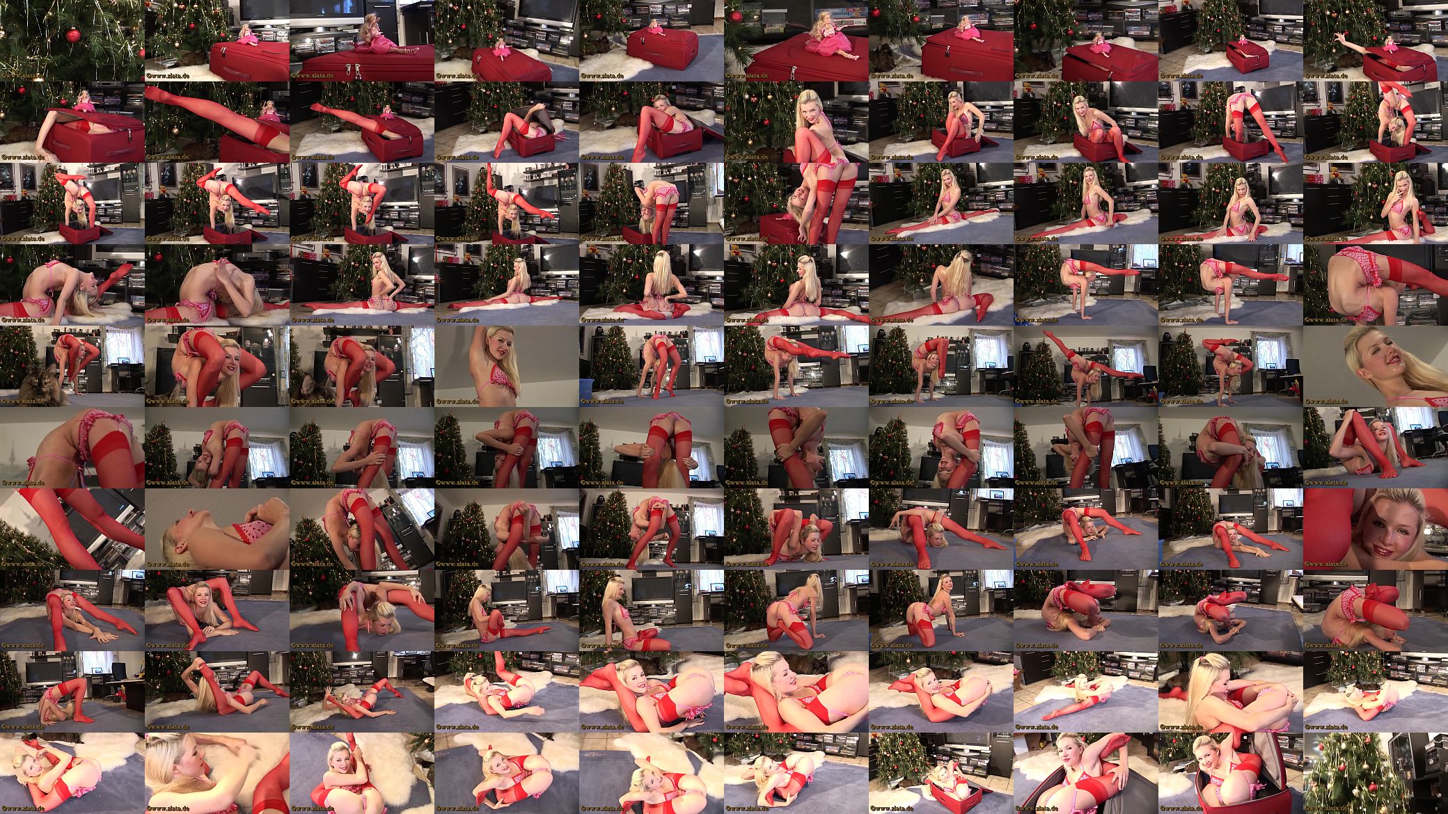 Hot Contortionist Zlata Bends For Your Pleasure 预览图