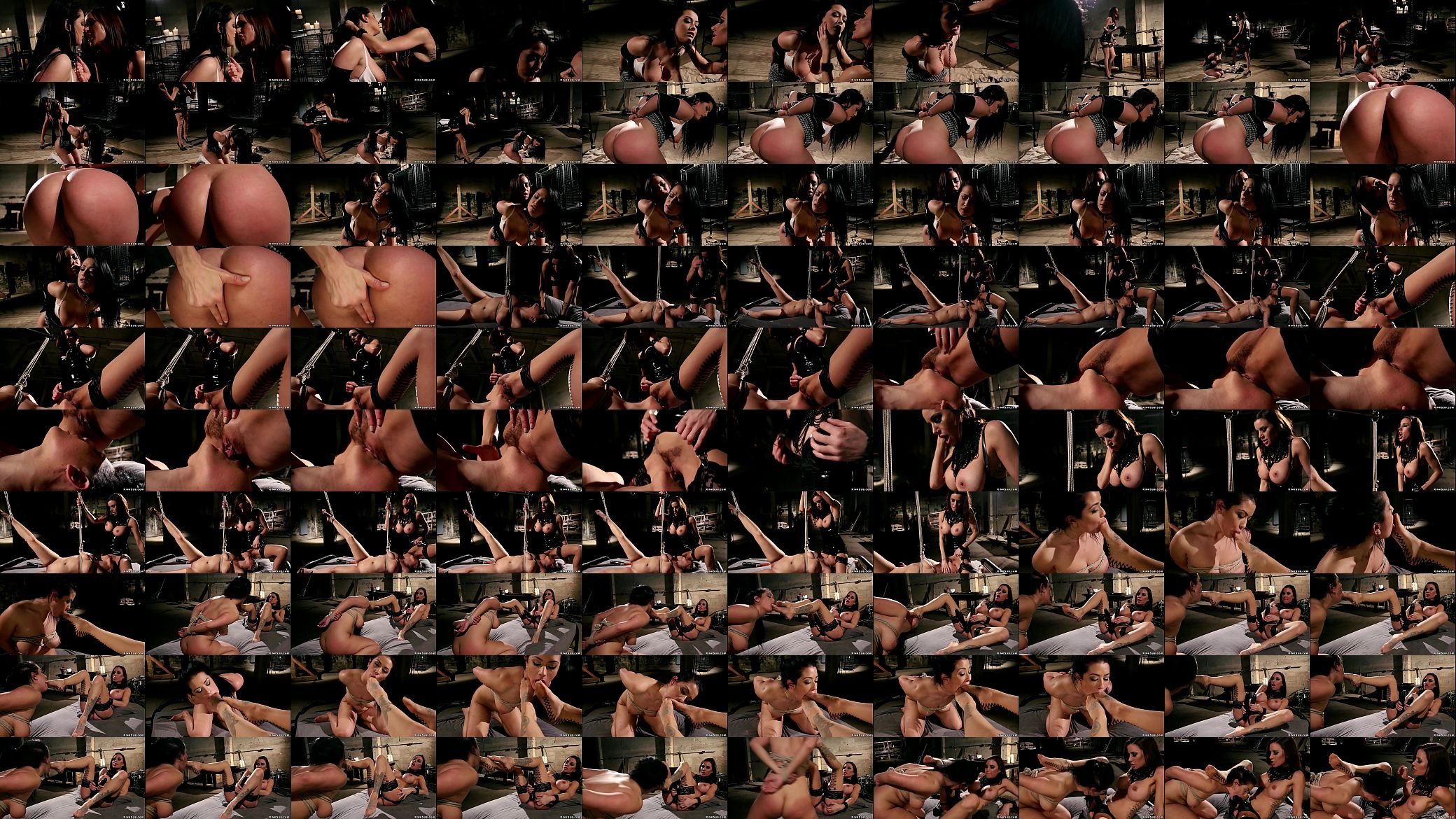 Bound busty brunette lesbian whipped 预览图