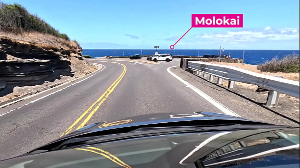 We drive around East Oahu while chatting about things sexual