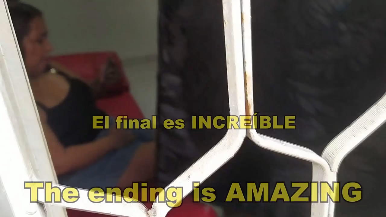 Horny neighbor caught through the window. She secretly spied on my neighbor while she masturbates, she has a beautiful pussy and it looks very wet, she sees that she is very slutty and wants big cocks. In the end he spoke to him