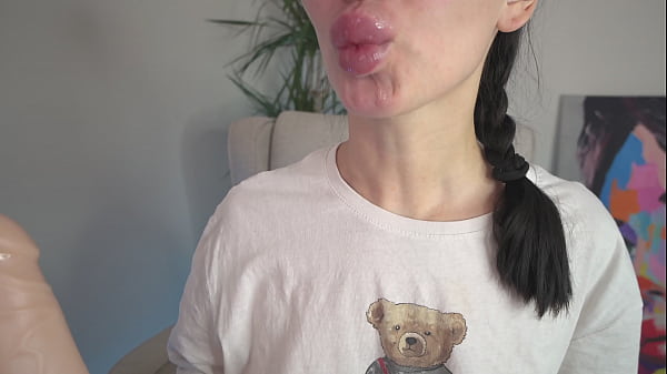 blowjob with saliva