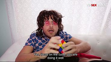 Deepthroat Queen Gets a Massive Facial With Cum All Over Her Glasses