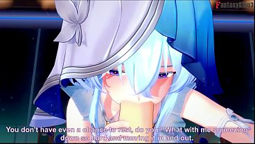 Shorekeeper blowjob - Wuthering Waves | Full & Pov version on Sheer & PTRN: Fantasyking3