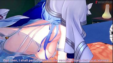 Shorekeeper blowjob - Wuthering Waves | Full & Pov version on Sheer & PTRN: Fantasyking3