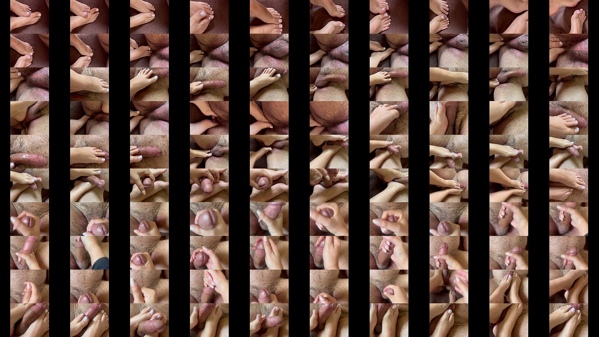 Footjob beautiful feet fetish 预览图