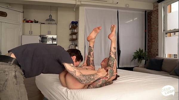 Rocky Emerson cums hard and gets creampie DEEPLUSH