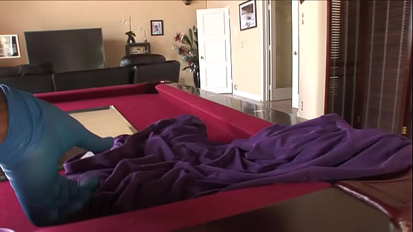 Undressing an ebony milf with a big round ass