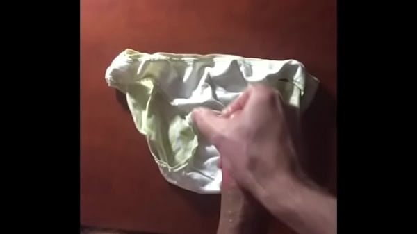Big cumshot on sister-in-law's panties