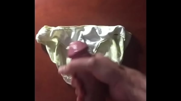 Big cumshot on sister-in-law's panties