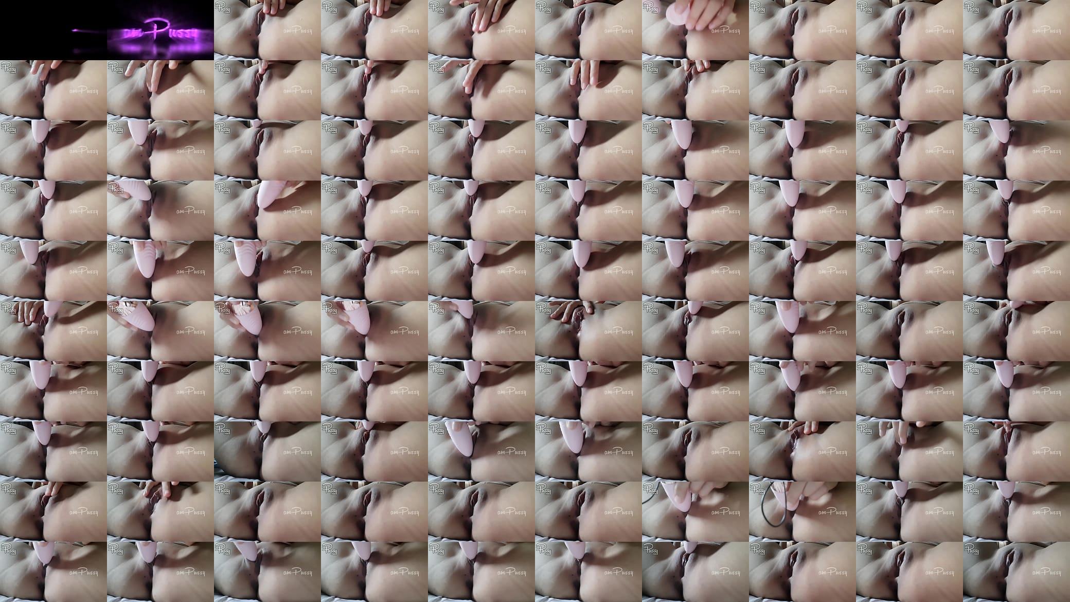 Amateur girl masturbates to orgasm with a vibrator sex toy 预览图