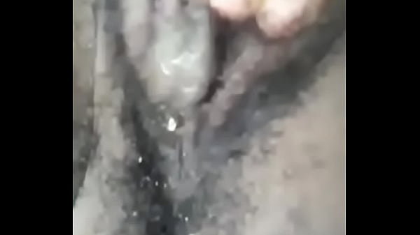 Young black girl masturbating
