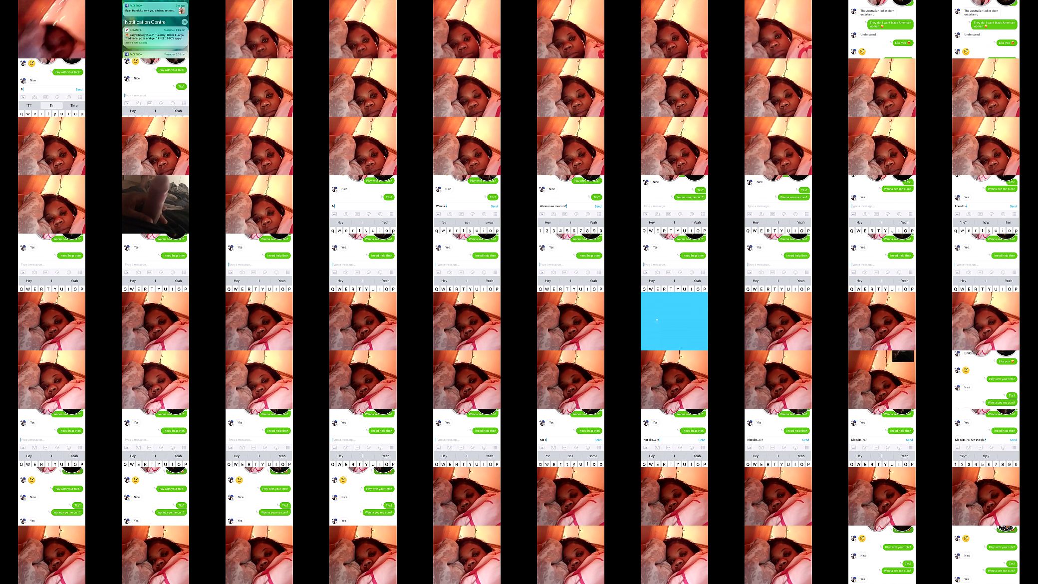 Black woman watch me cum 预览图