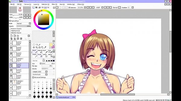 Hentai Speed Drawing - Part 4 - Finish Her!