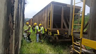 OS OPERÁRIOS PEGARAM PESADO HOJE NO TRABALHO CH...