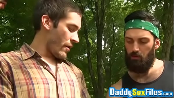 Dale Cooper is having his anal fucked in outdoo...