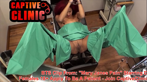 Naked Behind The Scenes From Daisy Ducati In Mary Janes , Daisy Having Fun With Her Vagina At BondageClinic Reup