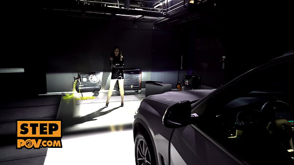 MILF fucks you into the family in sexy latex dress - itsPOV
