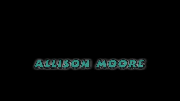 Sexy tattooed redhead with big boobs, Allison Moore, gets it on with a man in and around a...