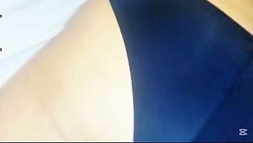 Masturbating a mature woman's tight pussy with a cucumber