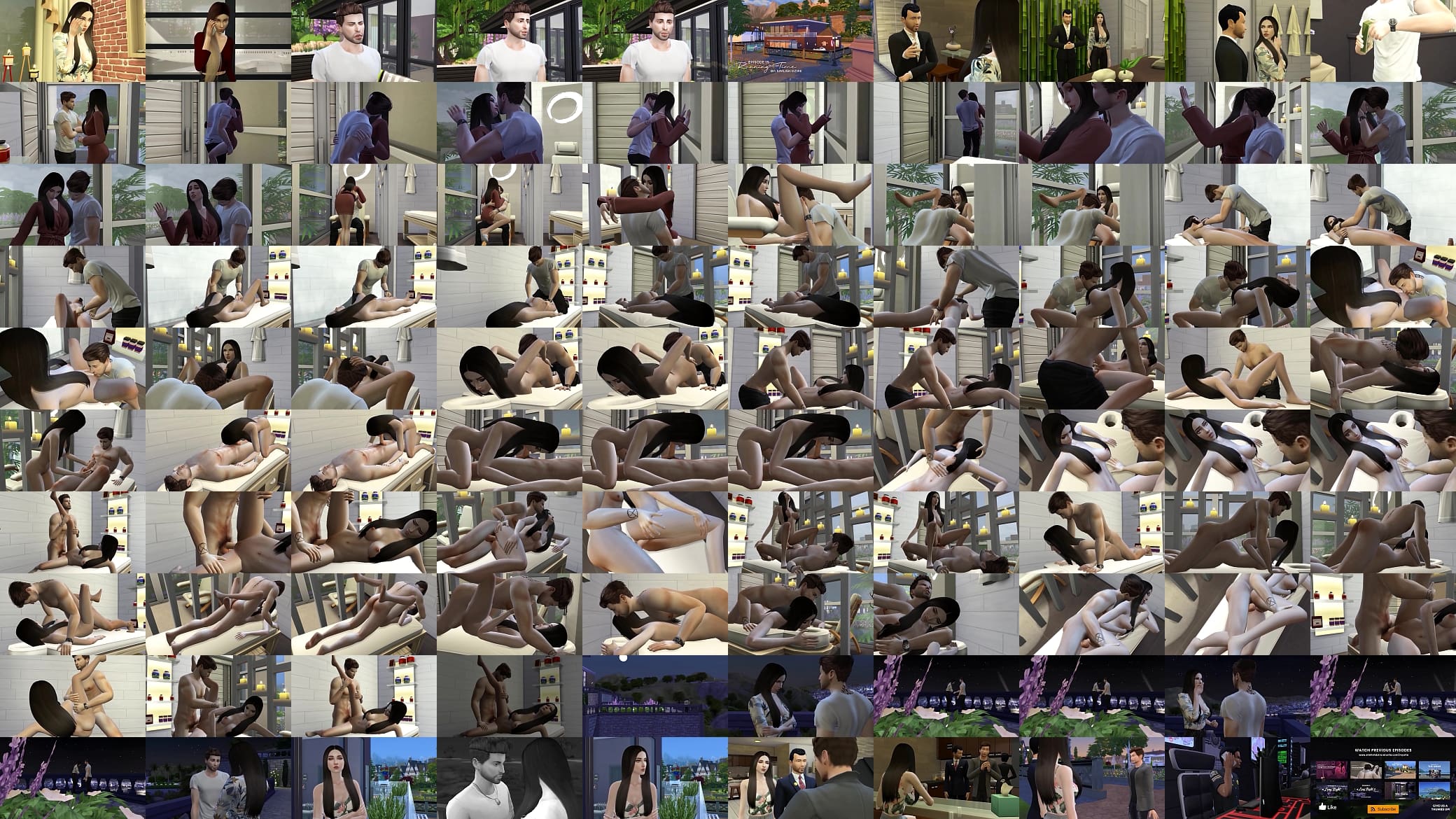 Female Orgasm in a Massage Room   3D Hentai ( Simlish Dzire Episode 13 ) 预览图
