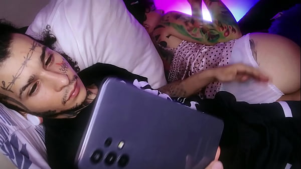 My dick get hard next to my stepdaughter and I fingering her ass