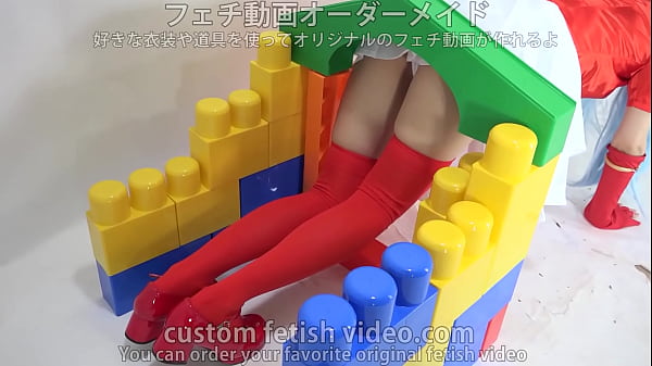 A woman gets caught in a tight spot and other people can see her panties.