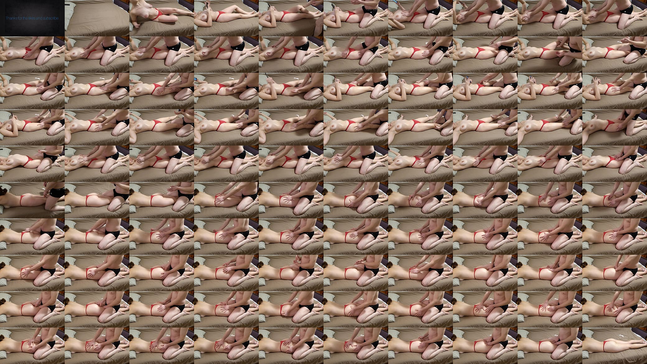 Massage rooms, and a gentle, stimulating massage for the beauty Assol with a wet orgasm 预览图