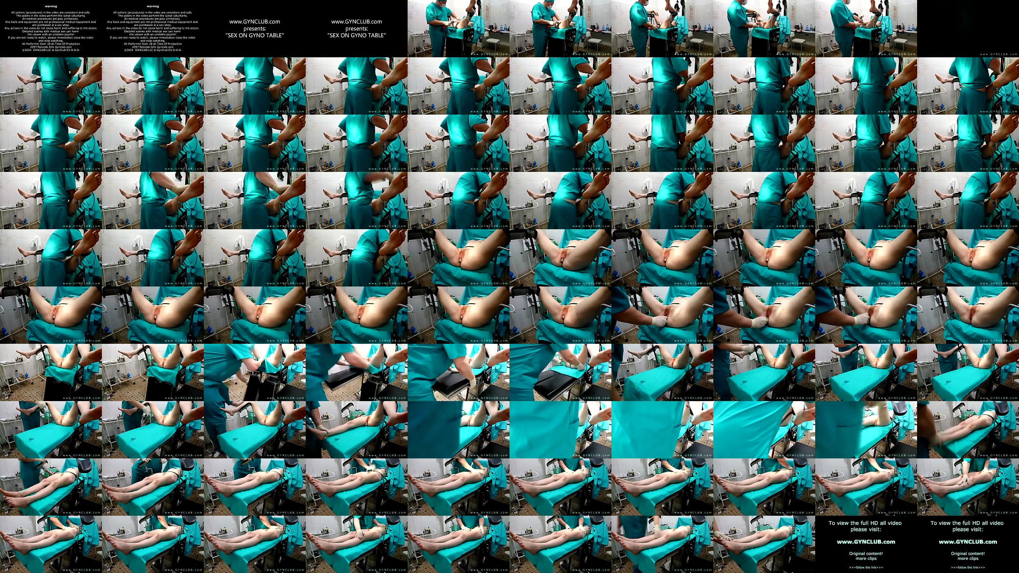 Sex on the gyno table 预览图
