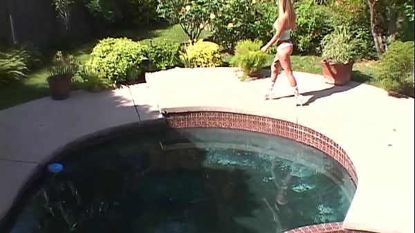 Pretty brunette, Amber Sky, wearing some sexy lingerie, gets it on with a well hung man,...