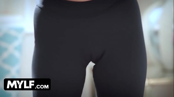 Milf Body - Sexy StepMom Demonstrates Her Perfect Booty In Sexy Yoga Pants In Front Of Her StepSon