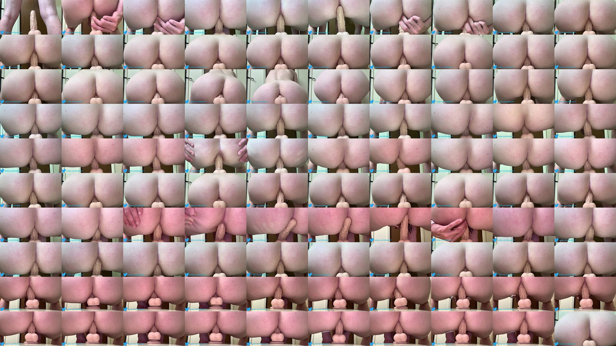 Twink rides dildo close up 预览图