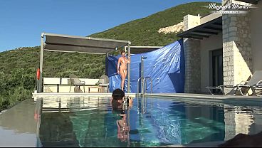 Behind The Scenes Of All Natural MILF Julia North Underwater Soft in the pool (1080)