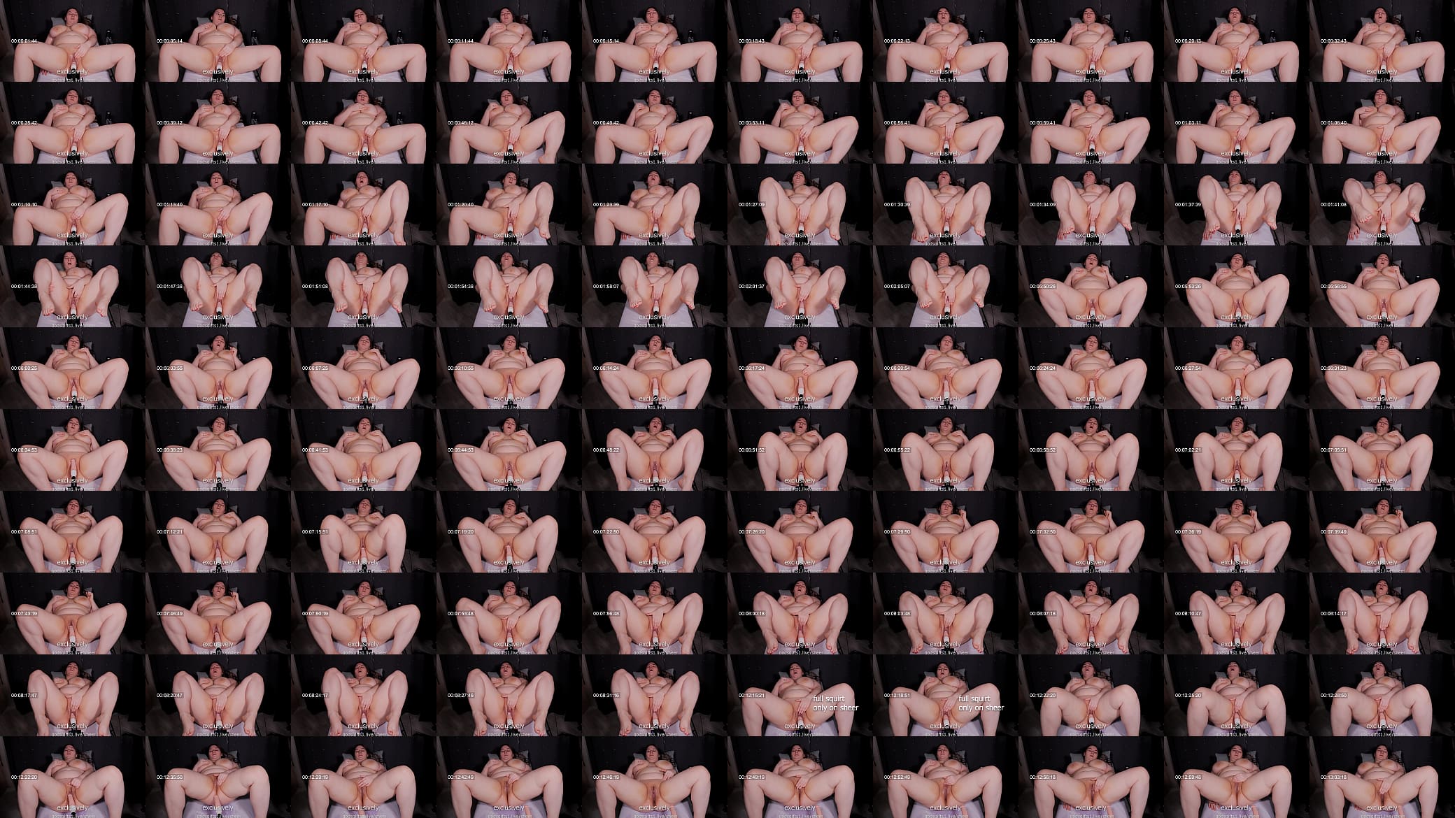 Real orgasm from fuck machine 预览图