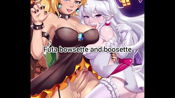 Futanari bowsette and boosette compilation