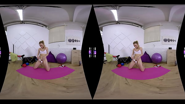 SexLikeReal-Morning Pussy Workout In Gym 180VR ...