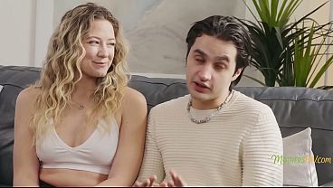 Stepmom Mounts Him On The Couch To Test His Vows