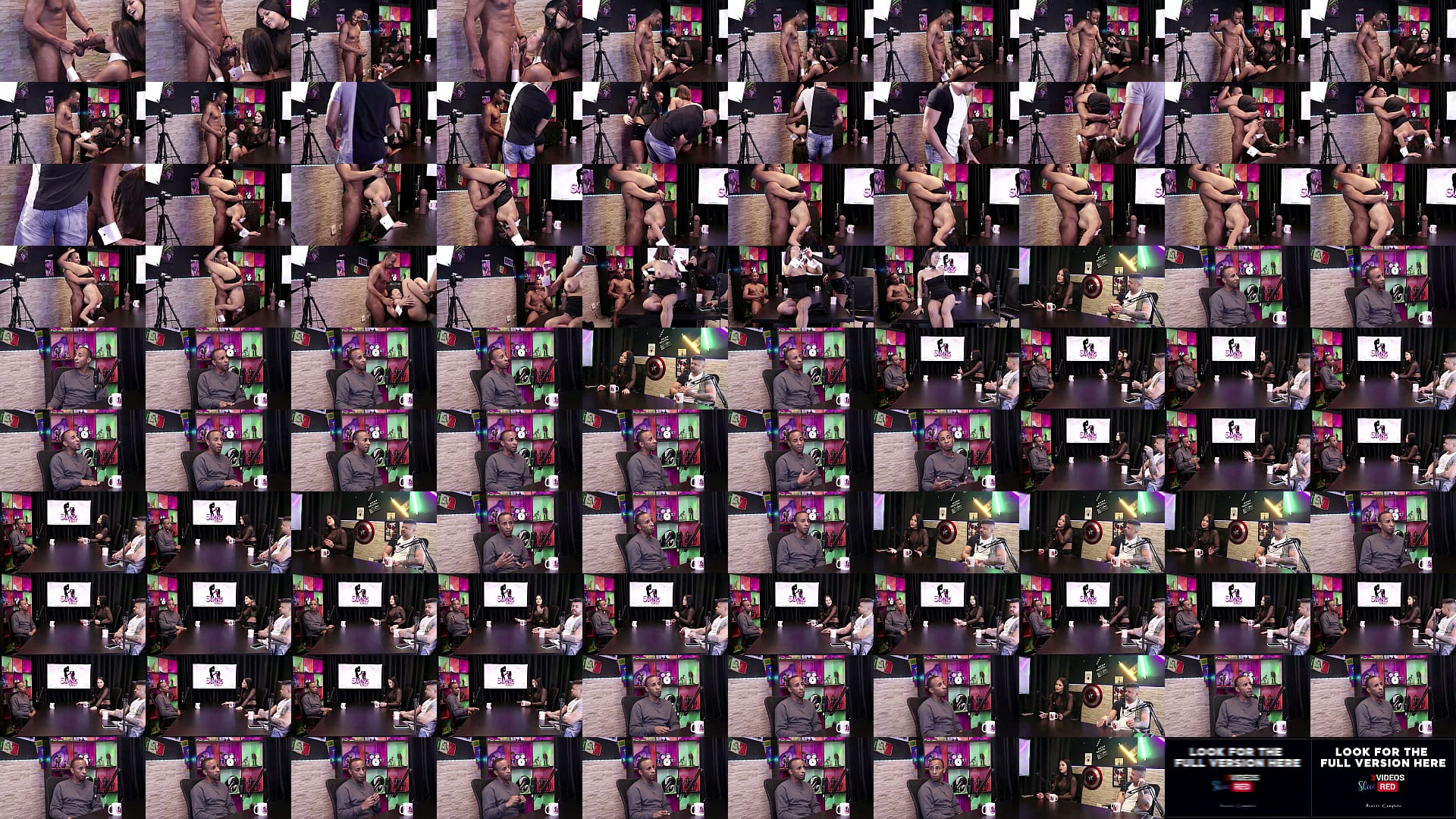 COMPILADOS DO NEGRO TOP OFICIAL E ALICE VASCONCELOS NO PAPO COM TIFANY (SWING CAST) - PARTE 4 (WATCH ON: SHEER/RED) 预览图