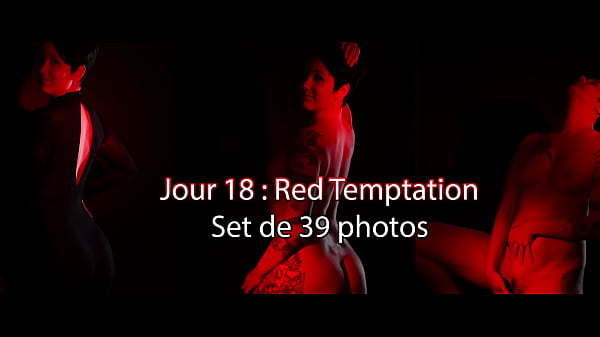 Jour 18 : Red Temptation Set de 39 photos Un sh...
