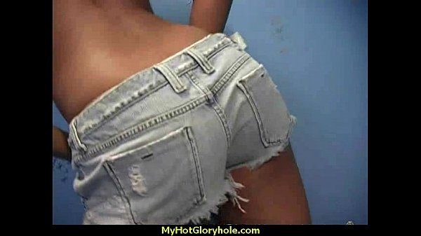 Black girl have surprise gloryhole 10