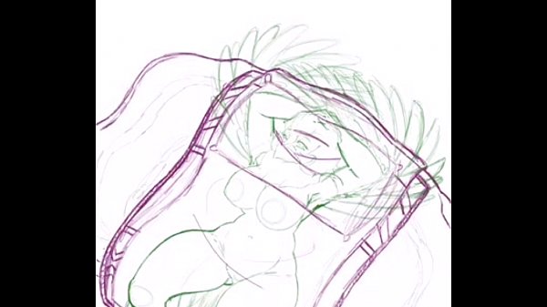 Carmela by the river ilustration time lapse by ujinko