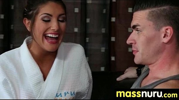 Sweetie gives a hot slippery nuru massage 26