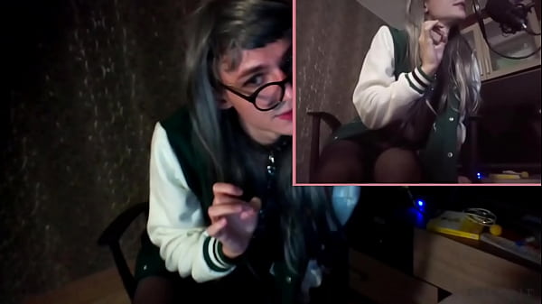 Tight femboy rainyair, two cameras, plus a big ...