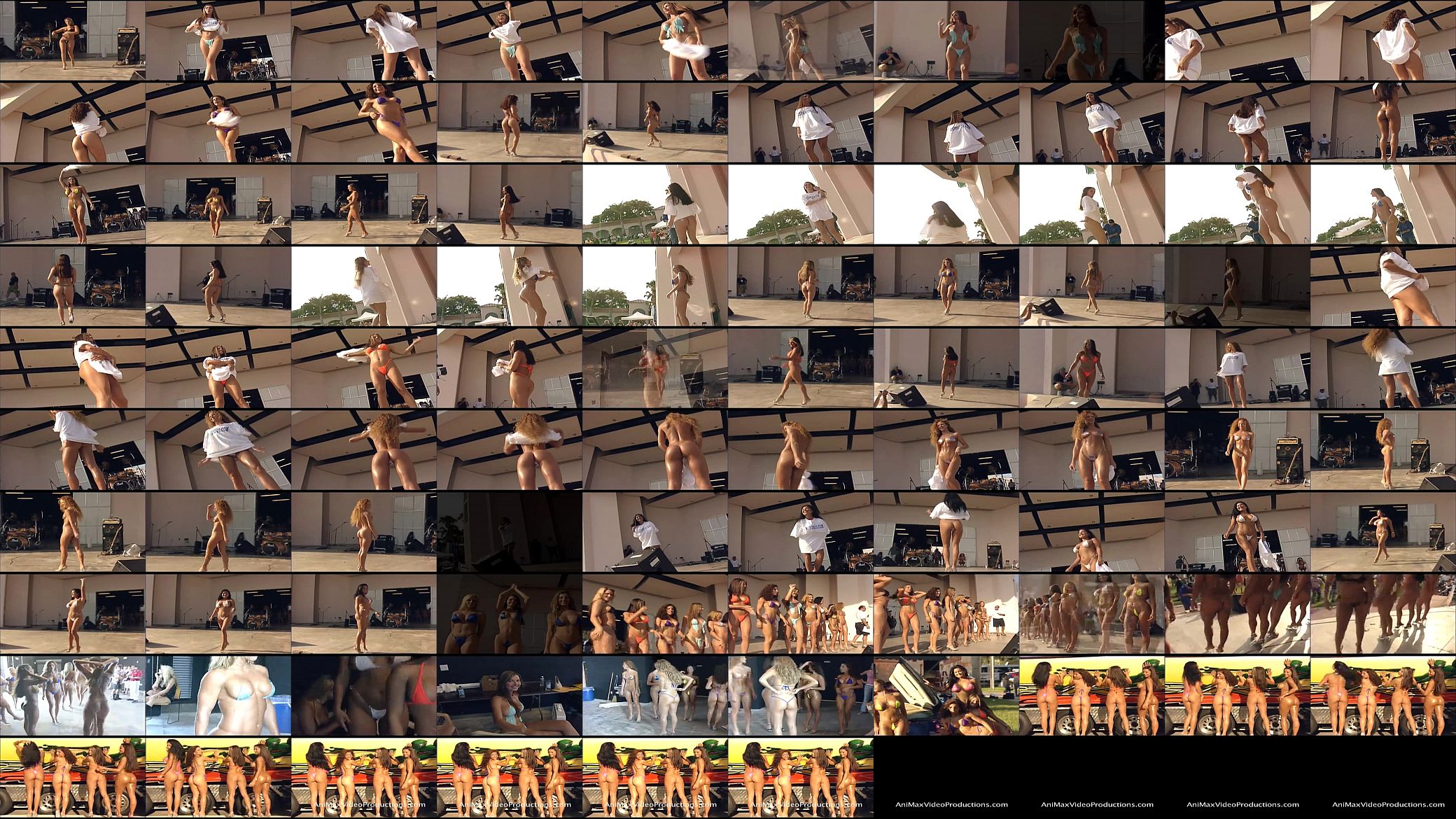 hot sexy almost naked girls in a bikini contest WOW!! 预览图