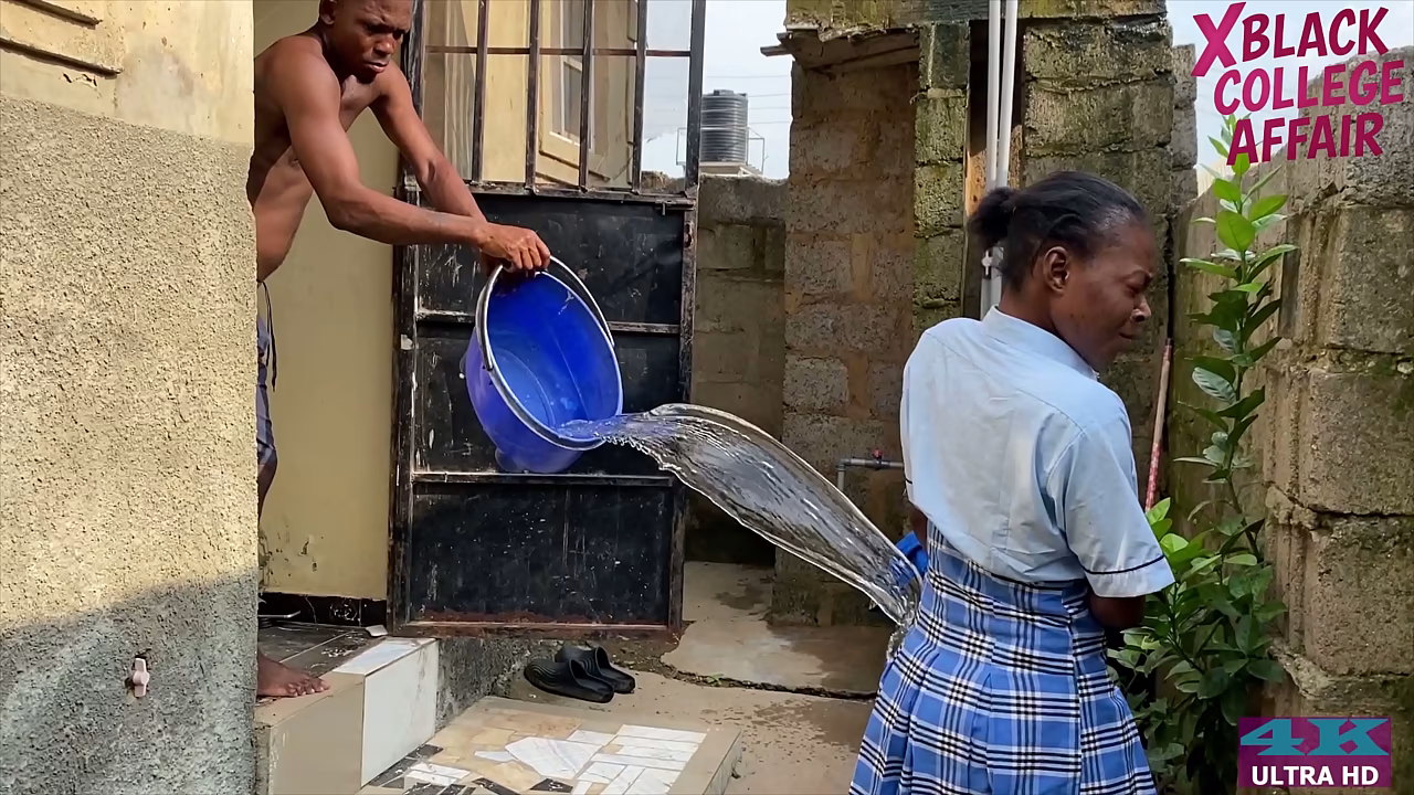 (XHAF) A SCHOOL GIRL ABANDONED SCHOOL TO GET FUCKED OUTSIDE BECAUSE HER UNIFORM WAS WET
