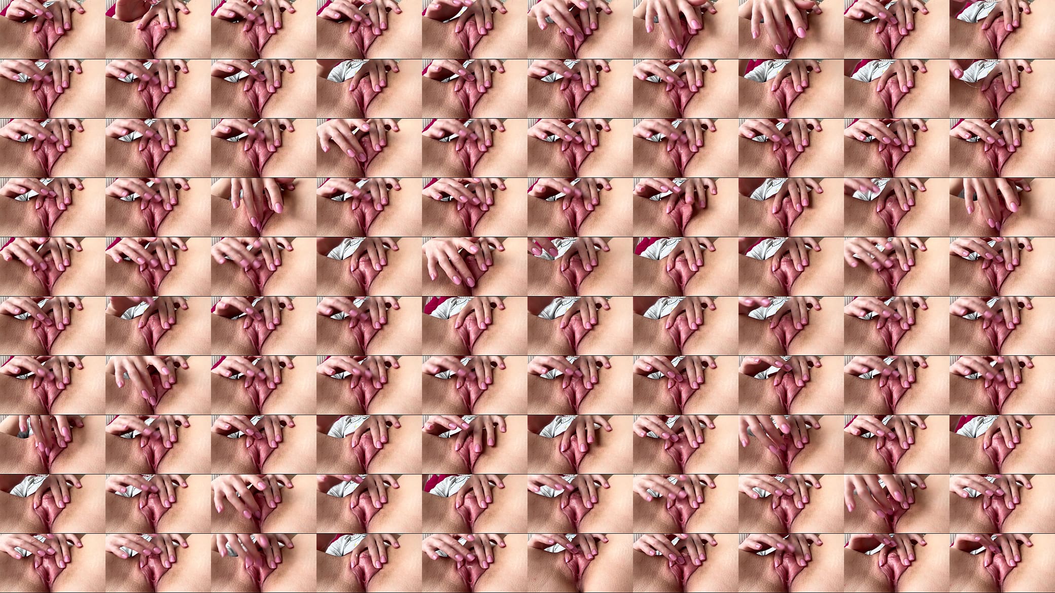 Close Up - Perverted Clitoral Rubbing After Abstinence to Throbbing Orgasm 预览图